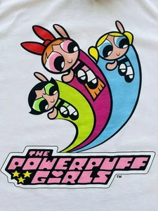 Women's Powerpuff Girls Cartoon Network Tank Top Pink Size 1 Powerpuff Girls Tee - Picture 1 of 17