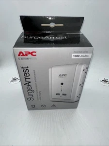 APC Surge Protector Wall Outlet Plug, With USB Ports, 6 Outlets - NEW SEALED - Bild 1 von 5