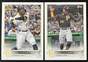 2022 Topps Series 1 Roldolfo Castro RC VARIATION SP & Base Pittsburgh Pirates - Bild 1 von 8