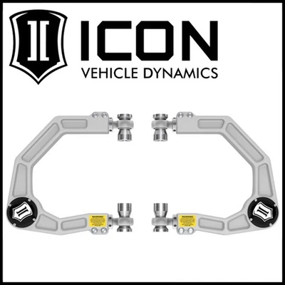 ICON Billet Upper Control Arms Delta Joint Kit fits 2021-2024 Ford Bronco Foto 1 de 4
