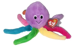 Ty Beanie Baby - BLINKY the Octopus 30th Anniversary NEW MWMTs Plush Stuffed Toy - Picture 1 of 9