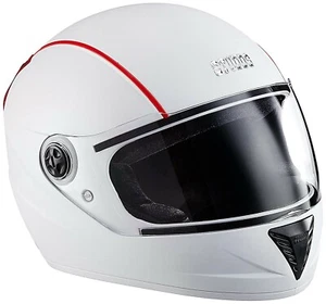 Casco integral profesional Studds blanco y rojo talla M S2u - Imagen 1 de 9