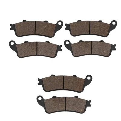Pastilla de freno delantera trasera apta para Honda GL1800 Goldwing 2001-2017 F6B 2013-2017 Foto 1 de 3