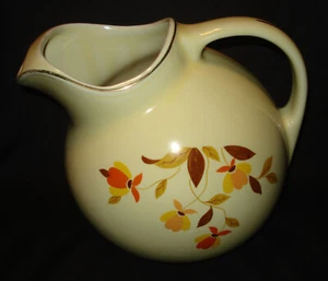 Brocca brocca acqua labbra ghiaccio palla foglia autunno tè Hall Superior Jewel vintage - Foto 1 di 5
