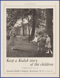 Vintage 1923 KODAK Autographic Kodaks Film Camera 1920's Print Ad - Bild 1 von 1