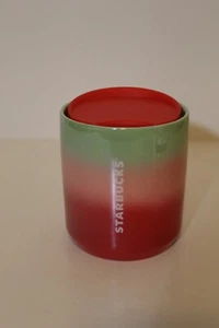 Starbucks Ceramic 8 oz Multicolor Travel Mug - Picture 1 of 7