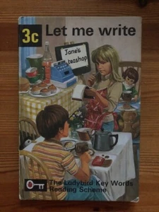 Vintage 1970's Ladybird Key Words Reading Scheme 'Let Me Write' Book 3c - Picture 1 of 21