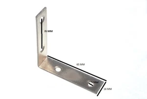 Winkelbohrer Winkel Halterung 63mm X 16mm X 1.8mm 5mm Loch Eb Packung 10 - Bild 1 von 1