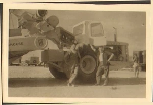 ALGERIE GARDAIA PHOTO ENGIN DE CHANTIER WESTINGHOUSE STE RAZEL - Picture 1 of 1