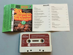 25 GOLDENE DEUTSCHE SCHLAGER " Sampler von 1974 !!! ", MC tape Kassette - Picture 1 of 2