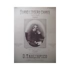 Tagliafico D. When L' Bird Sings Singer Piano 1885