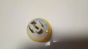 Hubbell Twist Lock 30A 120/208V 30¥ Yellow Male Plug 4 Pole 5 Wire - Picture 1 of 2