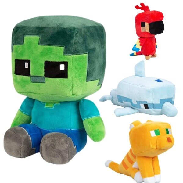 Boneco Do Jogo Minecraft Creeper 13 Cm