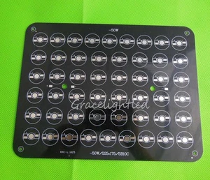 Placa de circuito de PCB de aluminio 1 pieza 50W 10x5 213*163MM para LED de alta potencia de 1W 3W 5W - Imagen 1 de 2
