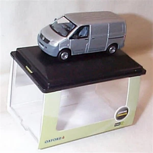 Oxford 76T5V006 VW T5 Van in Silver 1:76 Scale OO Railway in Case - Picture 1 of 1