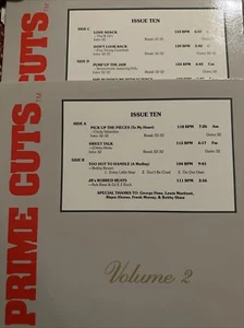 PRIME CUTS DJ LP VOL 2 Issue 10 Bobby Brown Medley Cindy Valentine Rob Base,B52s - Picture 1 of 11