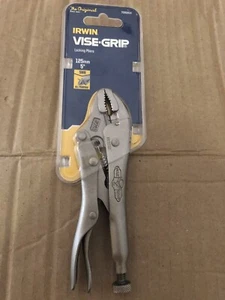 IRWIN Vise-Grip T0902EL4 5WRC Curved Jaw Locking Pliers with Wire Cutter 125mm ( - Picture 1 of 3