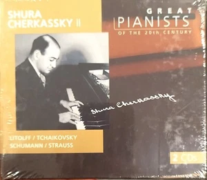 SHURA CHERKASSKY  2 CD'S SET PHILIPS EMI GREAT PIANIST BRAND NEW  - Imagen 1 de 2