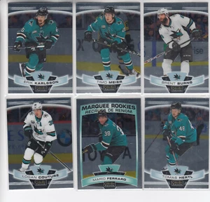 19/20 OPC Platinum San Jose Sharks Team Set w/RC - Hertl Karlsson Ferraro RC + - Picture 1 of 2
