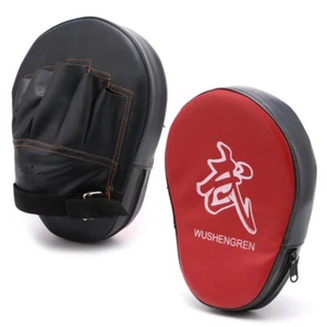 Boxing Mitt Training Target Punch Glove Pad MMA Focus Karate Combat Thai Kick - Picture 1 of 12