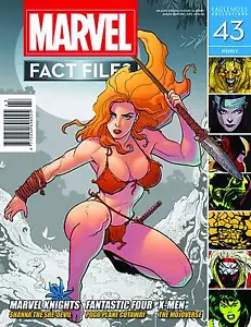Marvel Fact Files #43 Shanna The She-Devil Cubierta Eaglemoss - Imagen 1 de 1