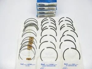NEW - OEM Ford F2AZ-6148-A Full Piston Ring Set - Standard 1992-94 4.6L V8 SOHC - Picture 1 of 2