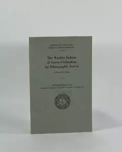 Howard Scott Gentry / WARIHIO INDIANS OF SONORA-CHIHUAHUA AN ETHNOGRAPHIC 1st ed - Picture 1 of 1