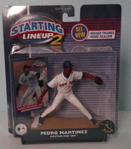 Vintage 2000 Starting Lineup 2 Pedro Martinez Hasbro Red Sox MLB Baseball SEALED - Picture 1 of 2