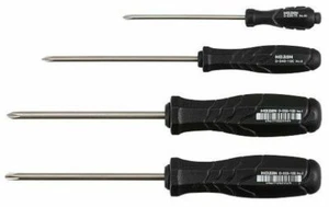Hozan Screwdriver Cross Point Set 4 items D-530-75 D-540-100 D-550-100 D-555-100 - Imagen 1 de 3