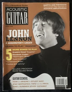 ACOUSTIC GUITAR MAGAZINE JOHN LENNON Grateful Dead APRIL 2005 - Picture 1 of 1