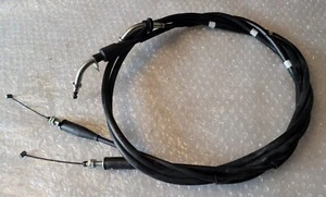 fits: SUZUKI UH 125 BURGMAN 2017 USED THROTTLE CABLES PUSH AND PULL PAIR - Picture 1 of 3