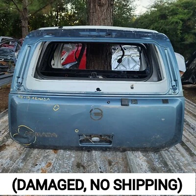 2004-2015 NISSAN ARMADA LIFTGATE SHELL (DAMAGED, NO SHIPPING) Foto 1 de 4