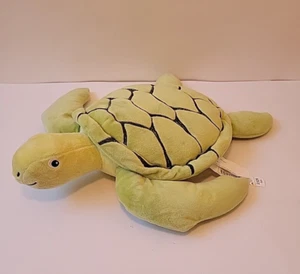 IKEA Plush Sea Turtle Blavingad Stuffed Animal Green Soft Toy Lovey 17" Long - Picture 1 of 10