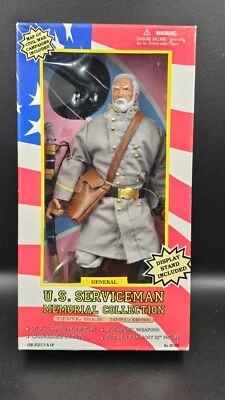 12" US Serviceman Memorial Collection Civil War Confederate General 1996 Nuevo de Lote Antiguo Foto 1 de 4