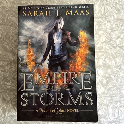 Empire Of Storms - Sarah J. Maas Paperback - Original Cover - Throne of Glass - Image 1 of 4