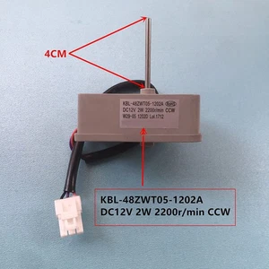 KBL-48ZWT05-1202A DC 12V 2200r/min Fan Motor For Omar TCL Refrigerator - Afbeelding 1 van 2