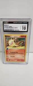 CGC 10 GEM MINT Mankey (Delta Species) 70/110 Holon Phantoms Pokemon Karte - Bild 1 von 2