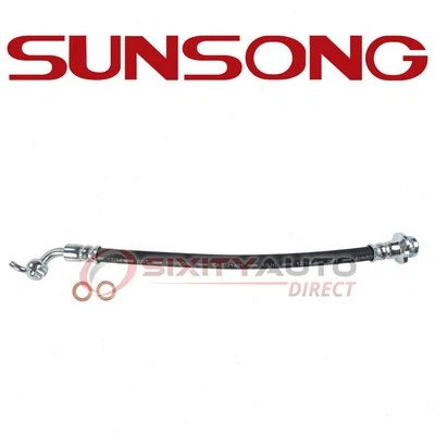 Sunsong Rear Left Brake Hydraulic Hose for 2002-2006 Nissan Altima - Hoses ng Foto 1 de 4