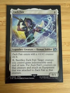 Magic the Gathering: Zack Fair Final Fantasy Regular NM - Picture 1 of 2