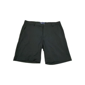 Pantalones Cortos Chaps Golf Elastizados Negros Para Hombre Talla 38 Mezcla de Poliéster Chino Causal - Imagen 1 de 6