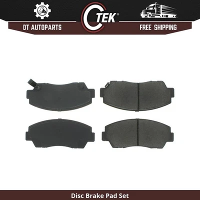 Para Mazda B2000 1986-1987 | Pastillas de freno de disco delanteras centradas | Semimetálicas Foto 1 de 4