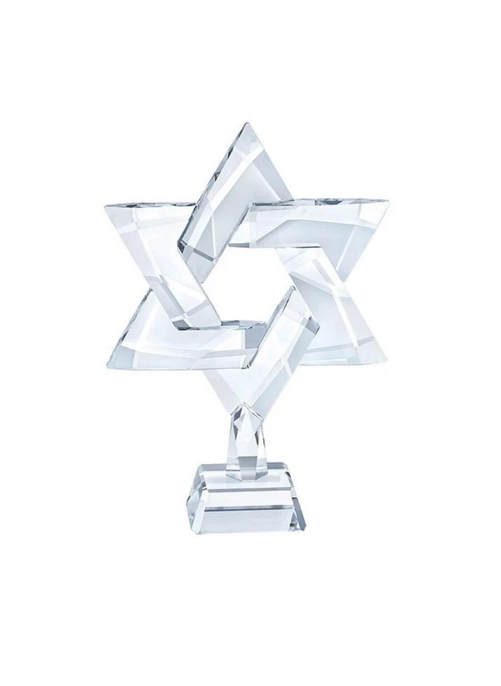 Swarovski Clear Crystal Figurine Star of David - 5373608