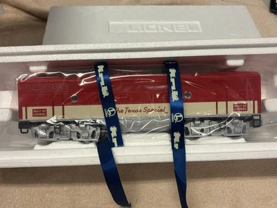 Lionel 6-14520 Texas Special F3 Diesel B Unit w/Railsounds & Orig Ship Box, NIB - Image 1 of 4