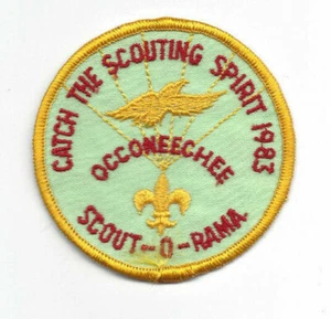 Occoneechee Council 1983 Scout-O-Rama Participant Yellow bdr. [OTT205] - Picture 1 of 1