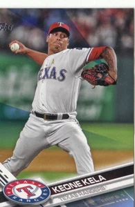 2017 Topps Día del Padre Azul #22 Keone Kela Rangers/50 - Imagen 1 de 2