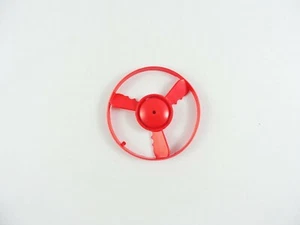 Park's Sky Lab RED SAUCER spinner Park Plastics Co. vintage plastic air boat toy - Picture 1 of 5