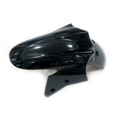 Carenado protector guardabarros delantero negro brillante para Kawasaki Ninja 250R 2008-2012 Foto 1 de 2