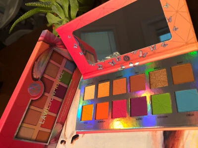 BH COSMETICS LAVIEDUNPRINCE Eyeshadow PALETTE Bright Colors! Very Pigmented! - Image 1 of 4