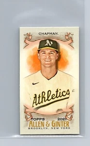 2021 Topps Allen & Ginter #56 Matt Chapman Mini - Picture 1 of 2