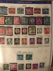 U.S. POSTAGE 1954-1965 USED/ MINT ON LIBERTY STAMP ALBUM PAGE COLLECTION CV $$$